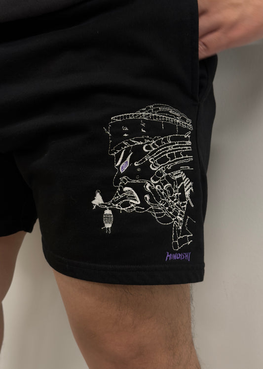 Pain of Amegakure Naruto anime streetwear shorts by HINOISHI